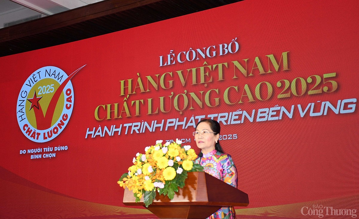 Vinh danh 562 doanh nghiệp Hàng Việt Nam chất lượng cao 2025