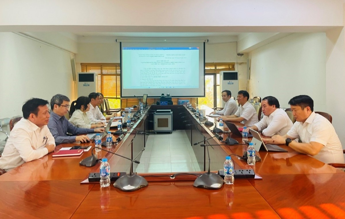 Nhiệt điện Phả Lại: Chuẩn bị Đại hội đại biểu Đảng bộ Nhiệt điện Phả Lại: Chuẩn bị Đại hội đại biểu Đảng bộ