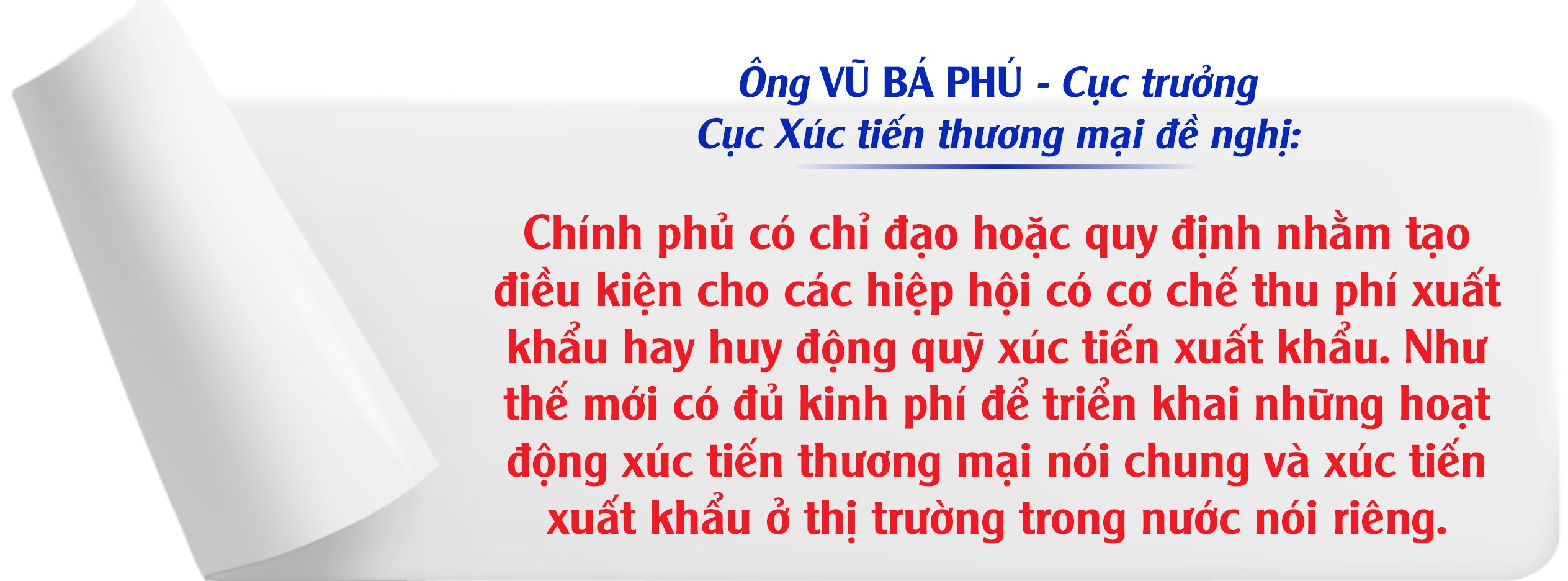 Vì sao nên có quỹ xúc tiến xuất khẩu?