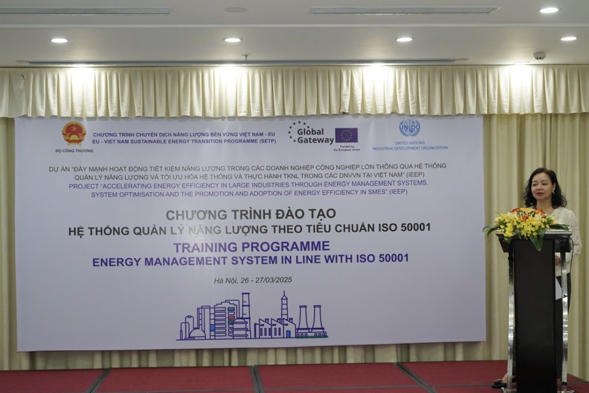 Bộ Công Thương đào tạo về quản lý năng lượng