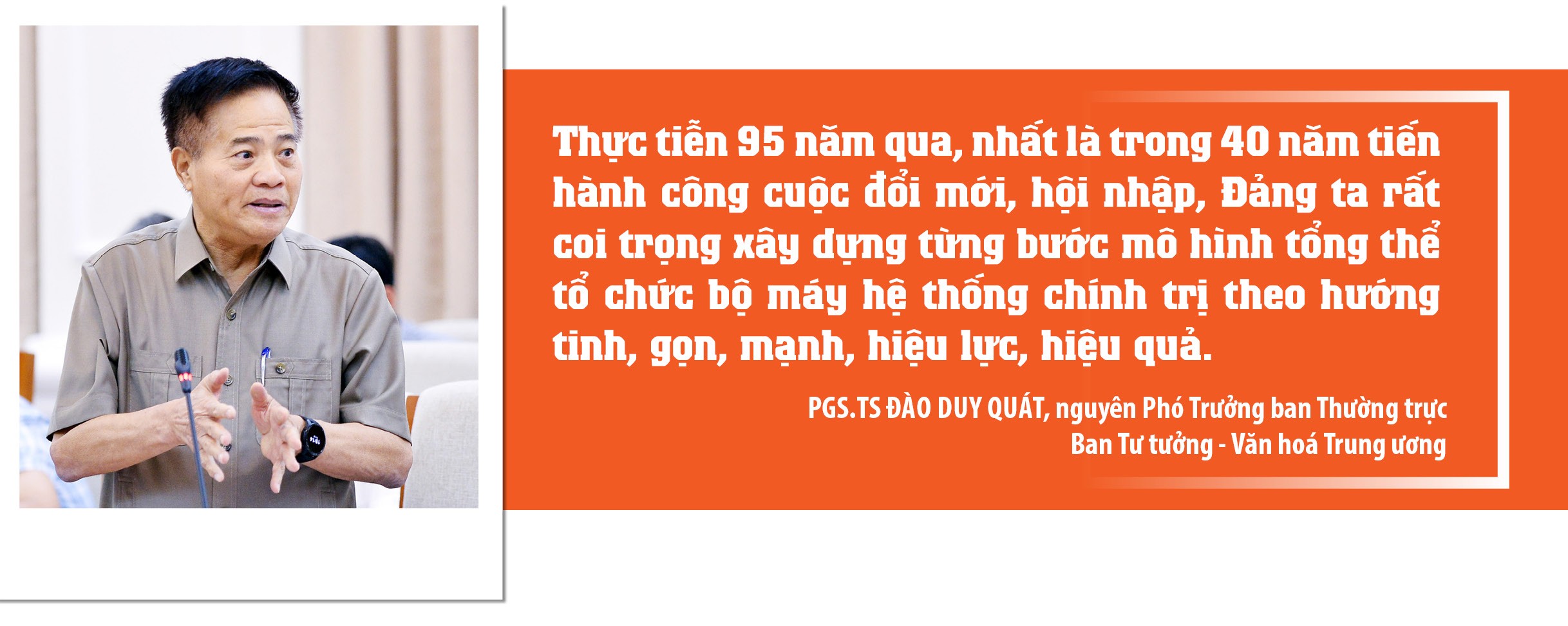 Bài 1: Thời cơ đã điểm, bộ máy phải tinh gọn - 9