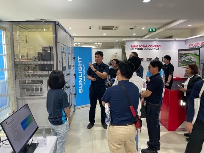 Sunlight Electrical trình làng công nghệ tủ điện hiện đại tại ASEFA Sunlight Electrical trình làng công nghệ tủ điện hiện đại tại ASEFA