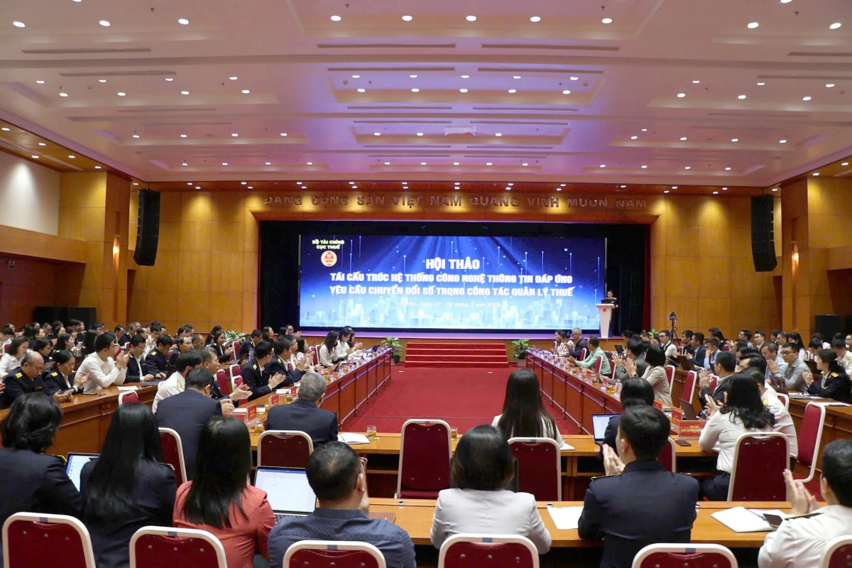hướng đến xây dựng một hệ thống thuế hiện đại, minh bạch, hiệu quả. Ảnh NH