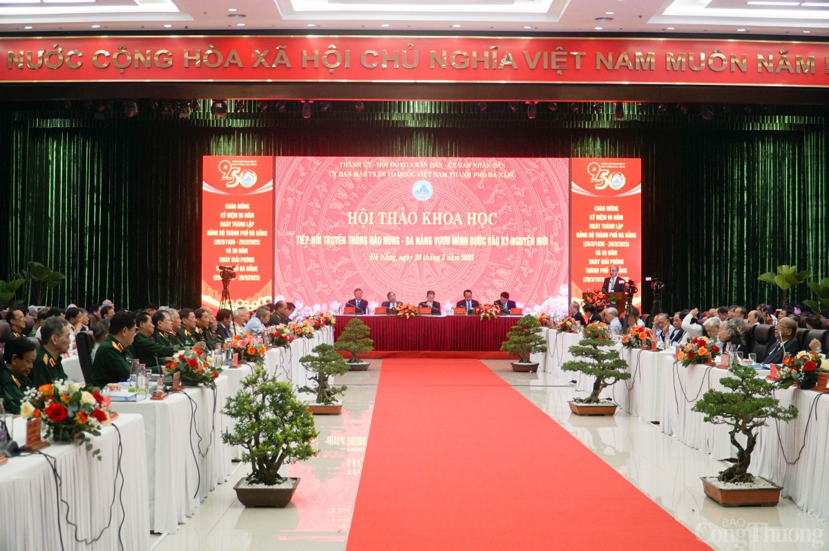 Hội thảo khoa học “Tiếp nối truyền thống hào hùng – Đà Nẵng vươn mình bước vào kỷ nguyên mới”