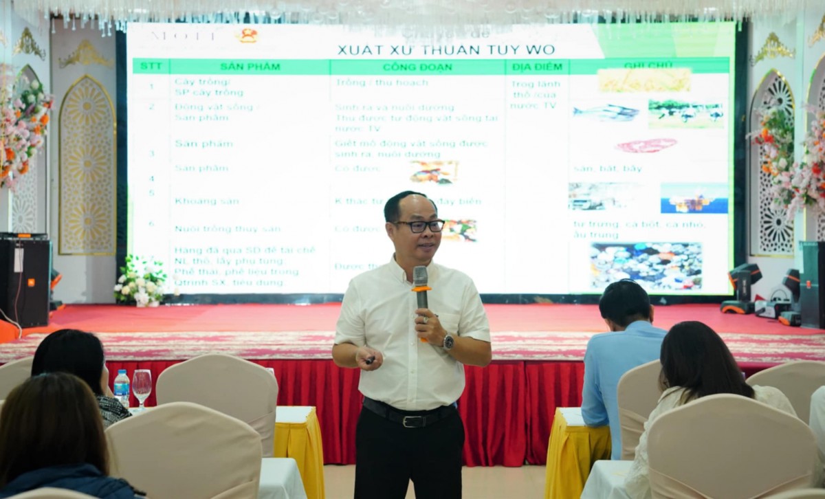 Tập huấn thủ tục chứng nhận xuất xứ hàng hóa theo FTA