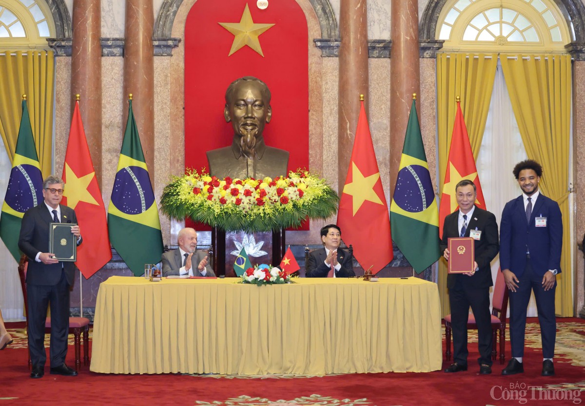 Bộ Công Thương Việt Nam - Brazil ký kết Bộ Công Thương Việt Nam - Brazil ký kết