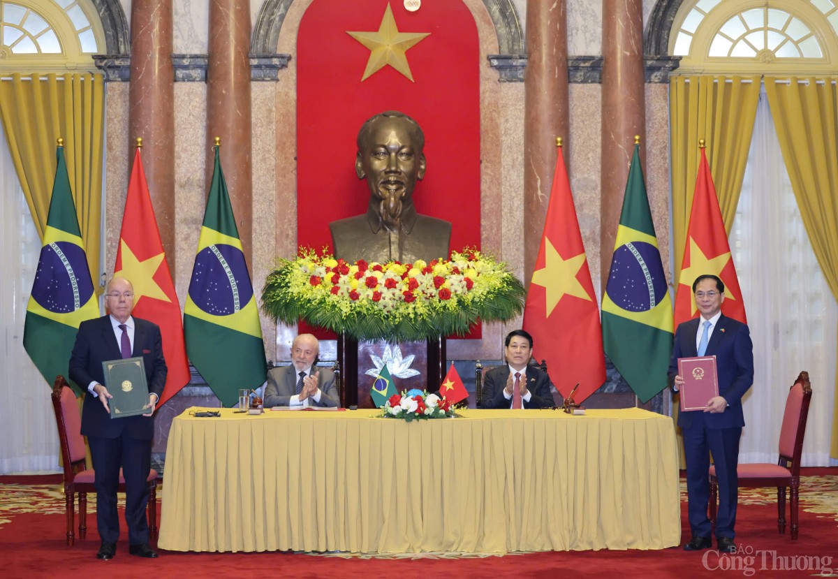 Bộ Công Thương Việt Nam - Brazil ký kết Bộ Công Thương Việt Nam - Brazil ký kết
