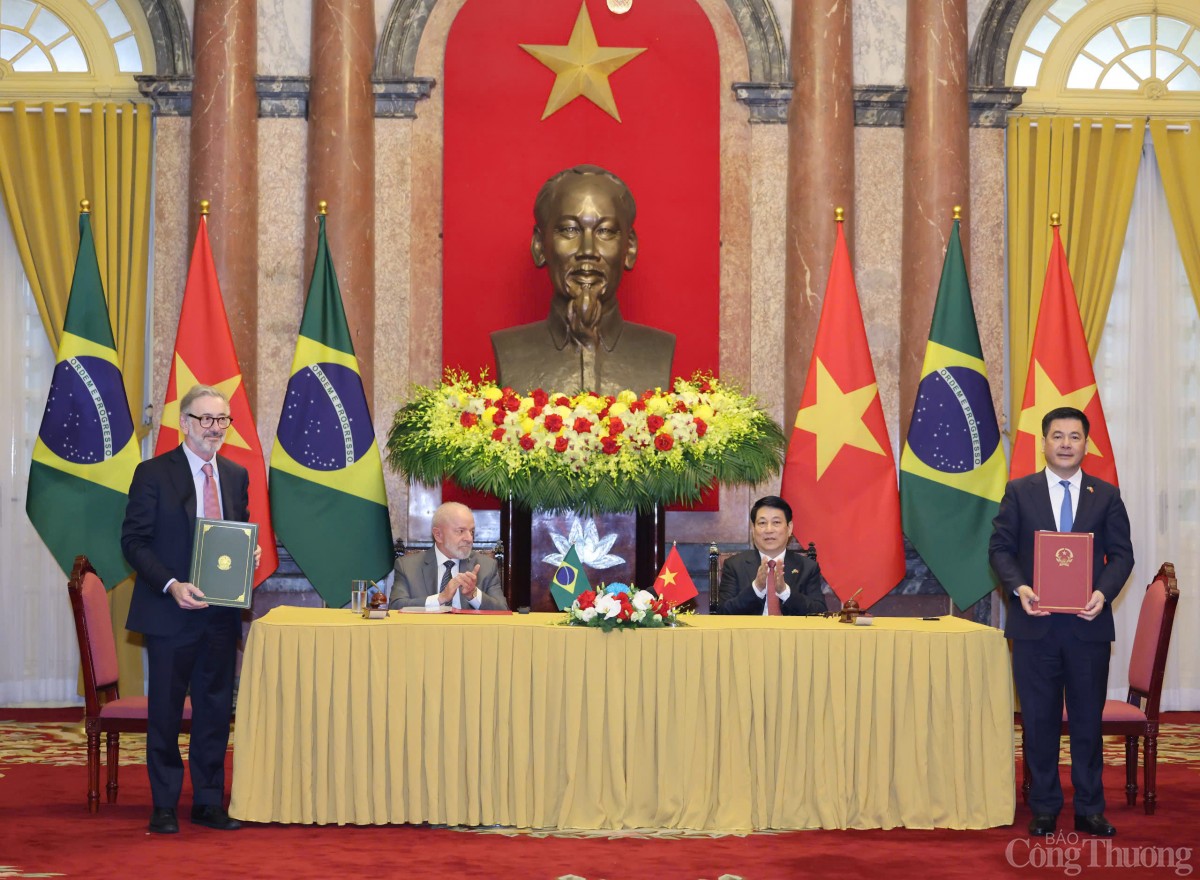Bộ Công Thương Việt Nam - Brazil ký kết Bộ Công Thương Việt Nam - Brazil ký kết