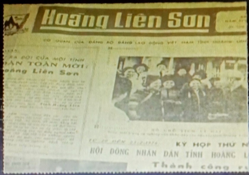Báo Hoàng Liên Sơn. Ảnh tư liệu