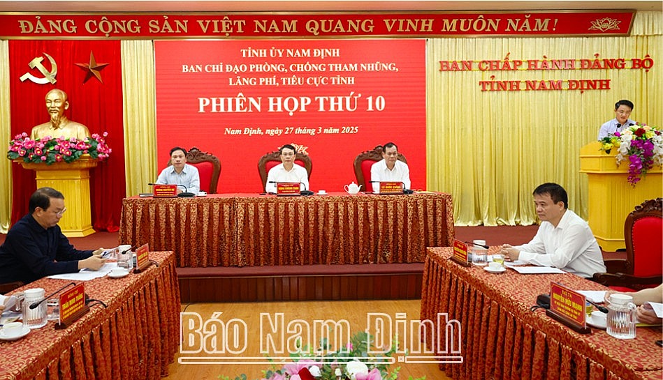 Quý I/2025, Nam Định phát hiện hàng tỷ đồng từ tham nhũng, tiêu cực; nhiều quan chức xã bị kỷ luật Quý I/2025, Nam Định phát hiện hàng tỷ đồng từ tham nhũng, tiêu cực; nhiều quan chức xã bị kỷ luật
