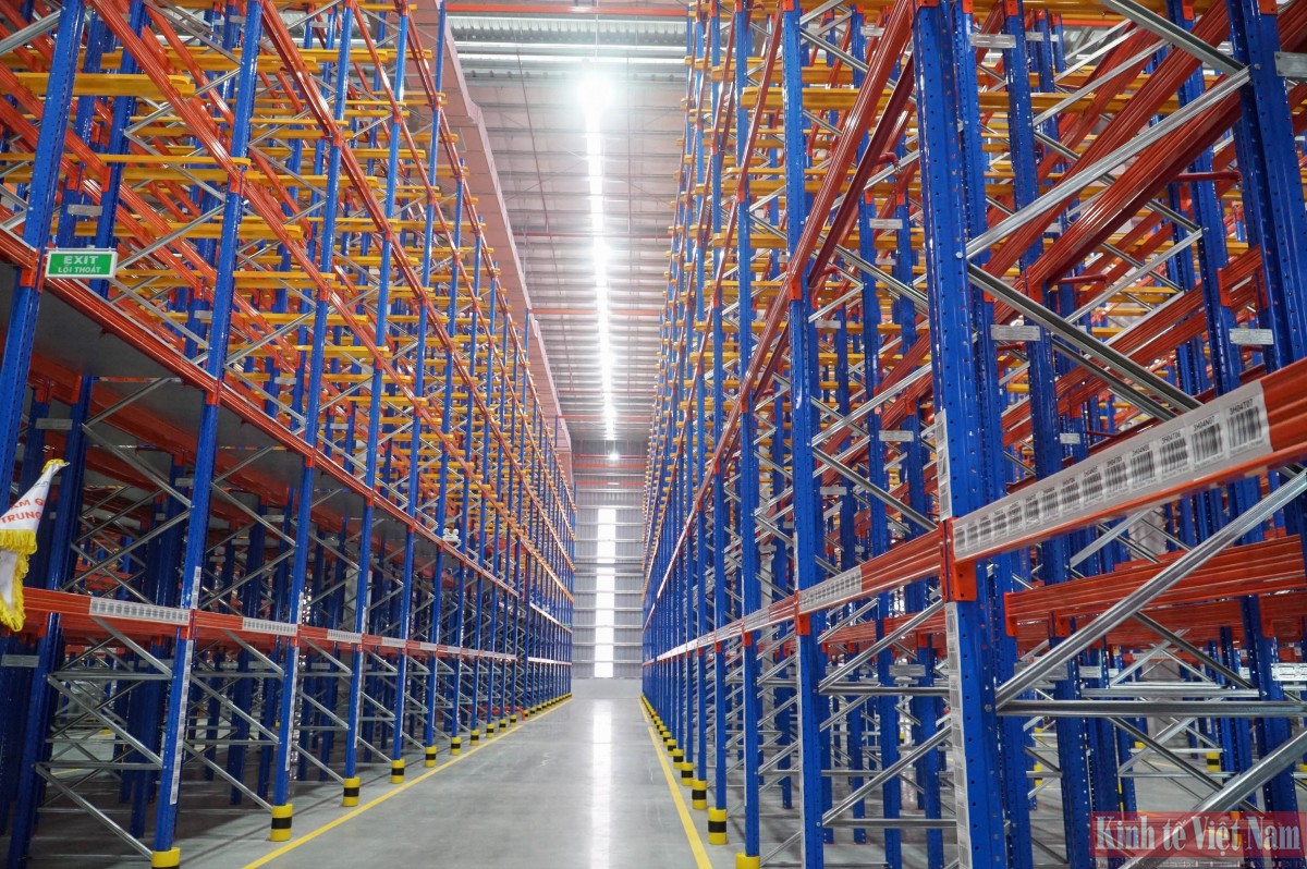 Hệ thống kho với sức chứa 