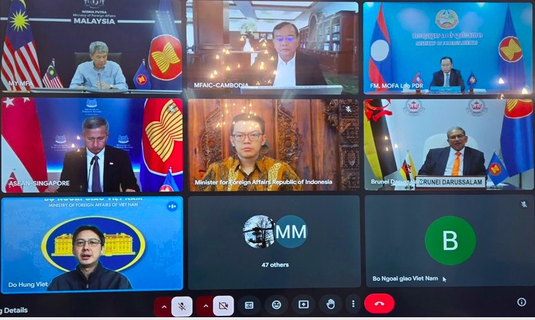 Thứ trưởng Ngoại giao Đỗ Hùng Việt khẳng định Việt Nam sẽ sát cánh cùng hai nước Myanmar và Thái Lan để vượt qua những khó khăn hiện nay - Ảnh BNG Thứ trưởng Ngoại giao Đỗ Hùng Việt khẳng định Việt Nam sẽ sát cánh cùng hai nước Myanmar và Thái Lan để vượt qua những khó khăn hiện nay - Ảnh BNG