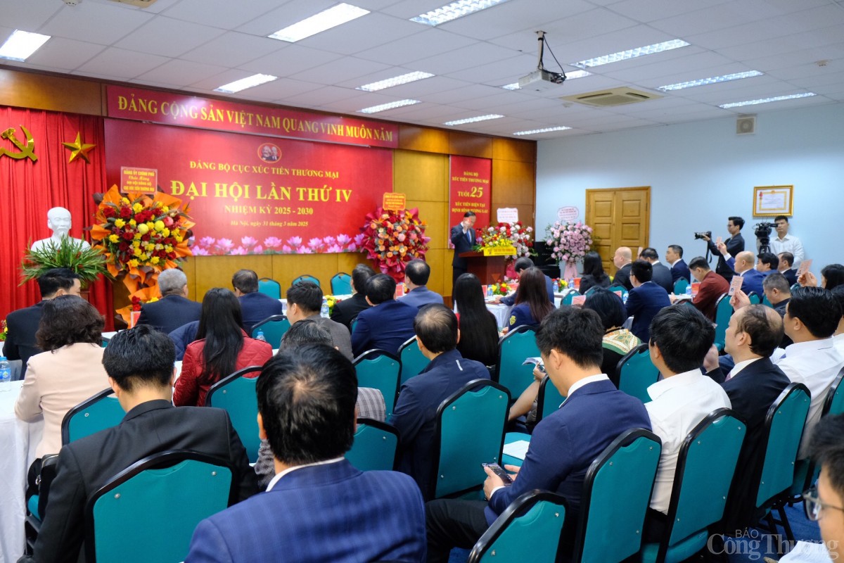 Toàn cảnh Đại hội Đảng bộ Cục Xúc tiến thương mại. Ảnh: Trần Đình Toàn cảnh Đại hội Đảng bộ Cục Xúc tiến thương mại. Ảnh: Trần Đình