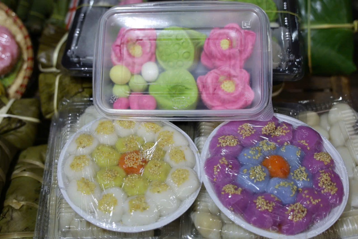 Ảnh 4. Sản phẩm bánh trôi hữu cơ của cửa hàng. Ảnh: Lê Vân. Ảnh 4. Sản phẩm bánh trôi hữu cơ của cửa hàng. Ảnh: Lê Vân.