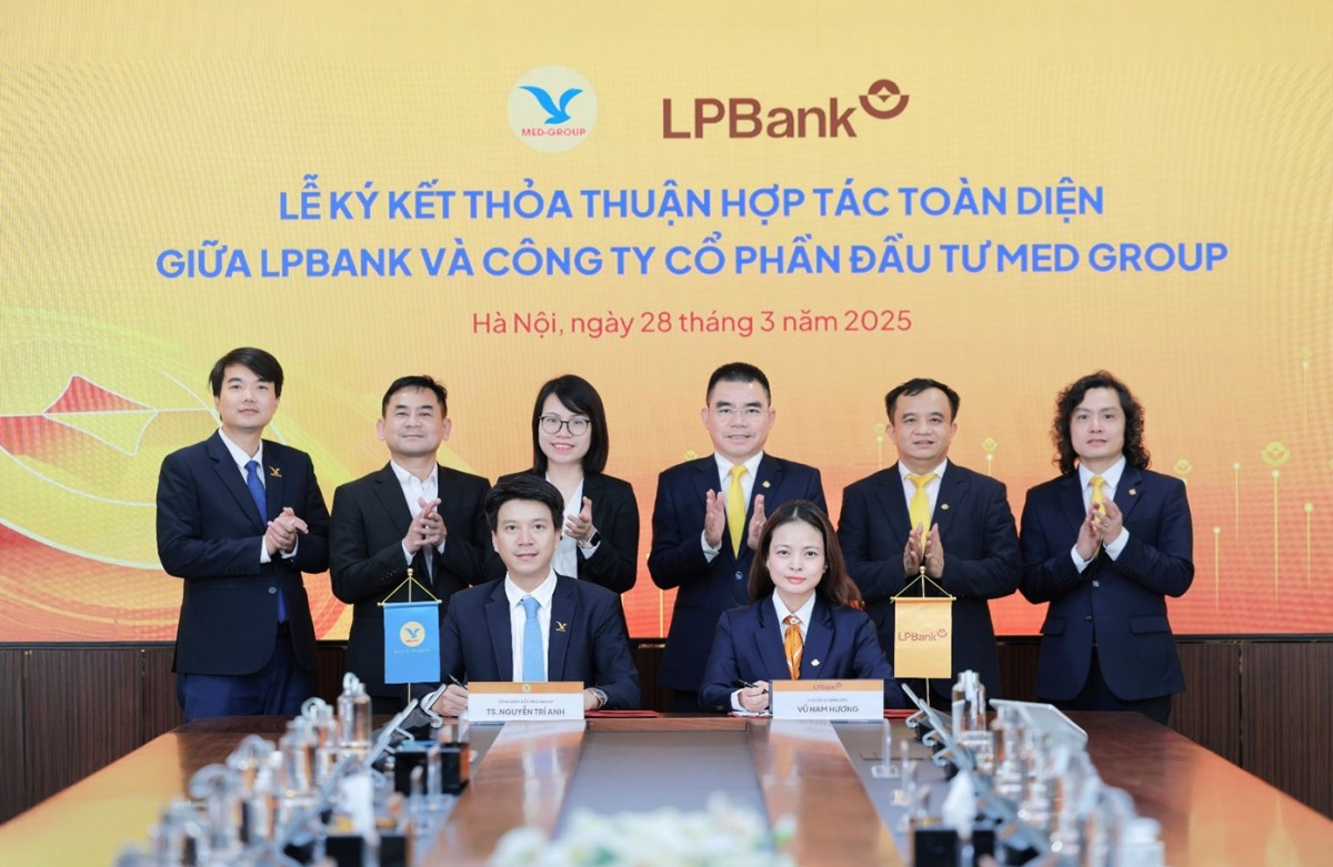 Ngân hàng Lộc Phát (LPBank) và MED Group hợp tác toàn diện, tối đa hóa lợi ích cho khách hàng