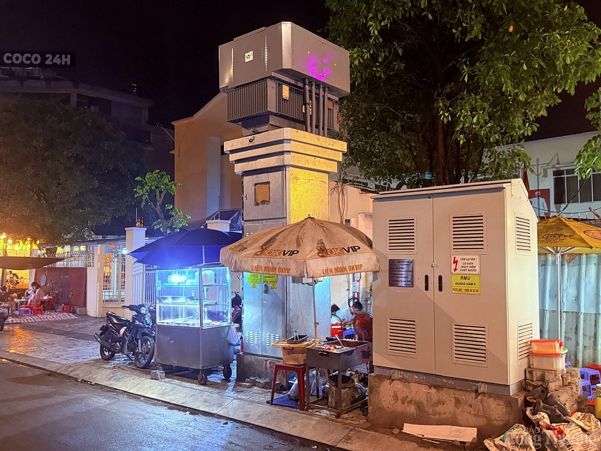 Xuyên đêm thu hồi trụ điện dự án đường Dương Quảng Hàm