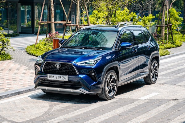 Mấu xe Yaris Cross của Toyota Việt Nam.  Mấu xe Yaris Cross của Toyota Việt Nam.