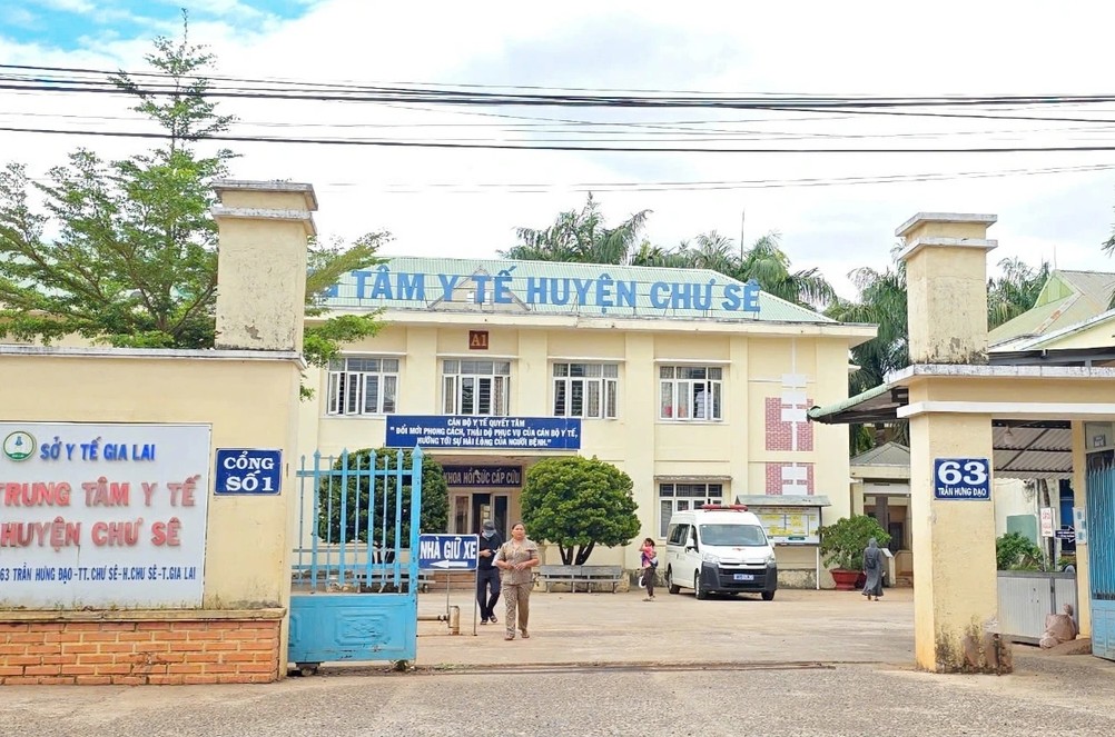 Trung tâm y tế huyện Chư Sê, nơi xảy ra vụ việc Trung tâm y tế huyện Chư Sê, nơi xảy ra vụ việc