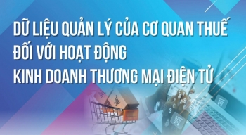 Infographics | Dữ liệu của cơ quan thuế với hoạt động thương mại điện tử