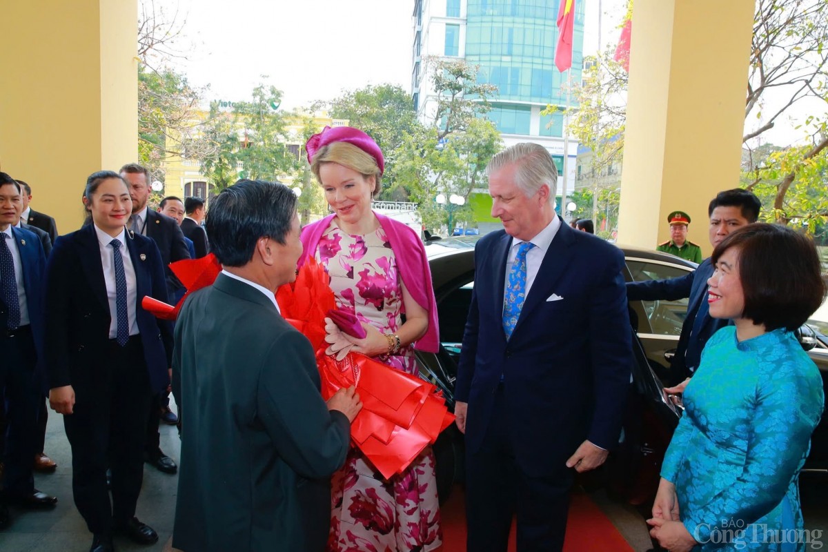 Hải Phòng: Tiếp đón Nhà vua Vương quốc Bỉ và Hoàng hậu Hải Phòng: Tiếp đón Nhà vua Vương quốc Bỉ và Hoàng hậu