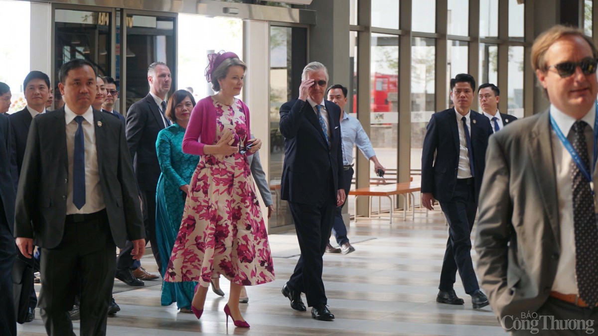 Hải Phòng: Tiếp đón Nhà vua Vương quốc Bỉ và Hoàng hậu Hải Phòng: Tiếp đón Nhà vua Vương quốc Bỉ và Hoàng hậu