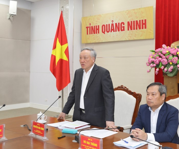 Phó Thủ tướng Thường trực Nguyễn Hòa Bình làm việc với Ban Phó Thủ tướng Thường trực Nguyễn Hòa Bình làm việc với Ban