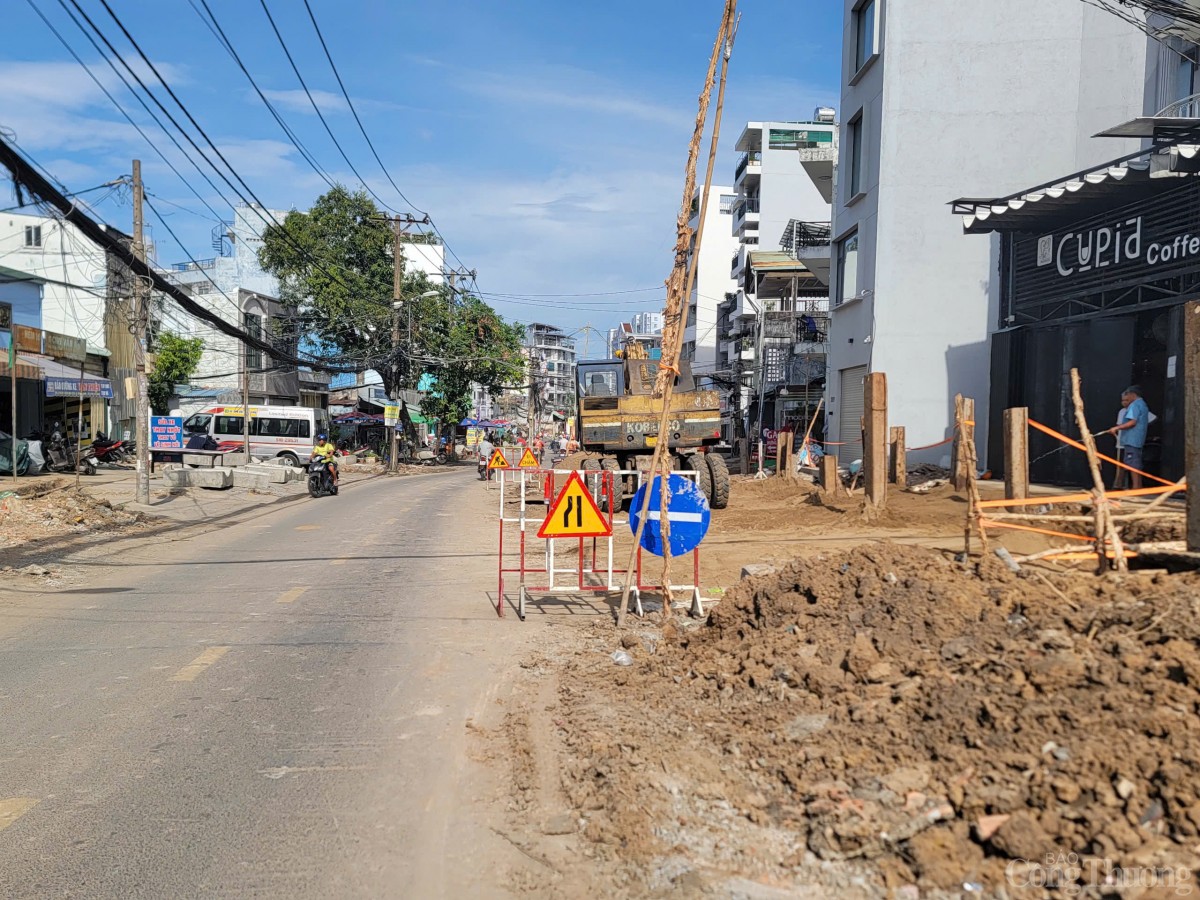 Doanh nghiệp thi công dự án nâng cấp đường Chu Văn An?