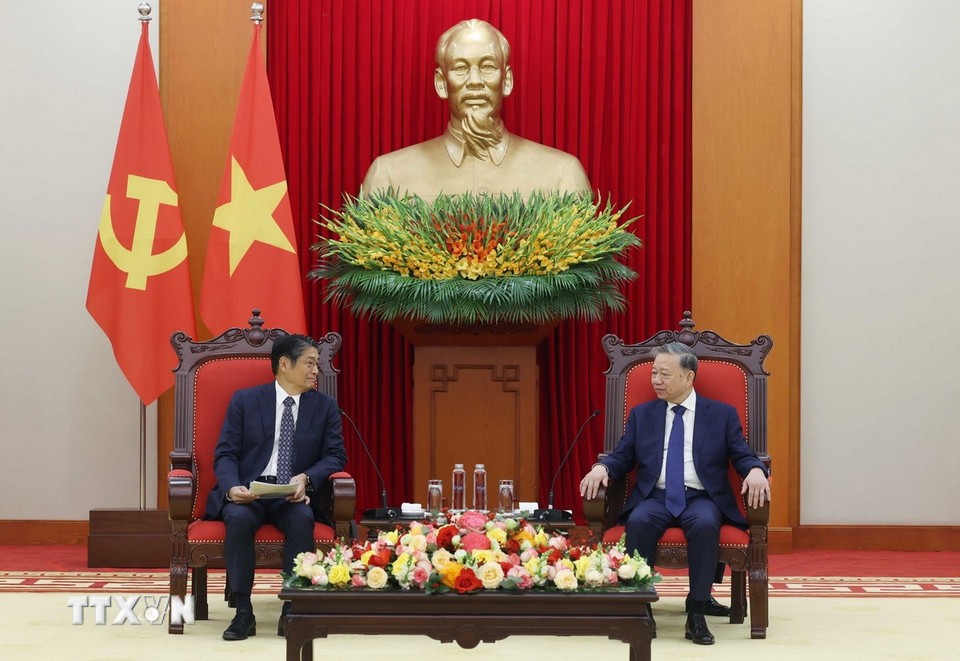 Tổng Bí thư khẳng định Việt Nam nhất quán coi Nhật Bản là người bạn chân thành và tin cậy. Ảnh: TTXVN Tổng Bí thư khẳng định Việt Nam nhất quán coi Nhật Bản là người bạn chân thành và tin cậy. Ảnh: TTXVN