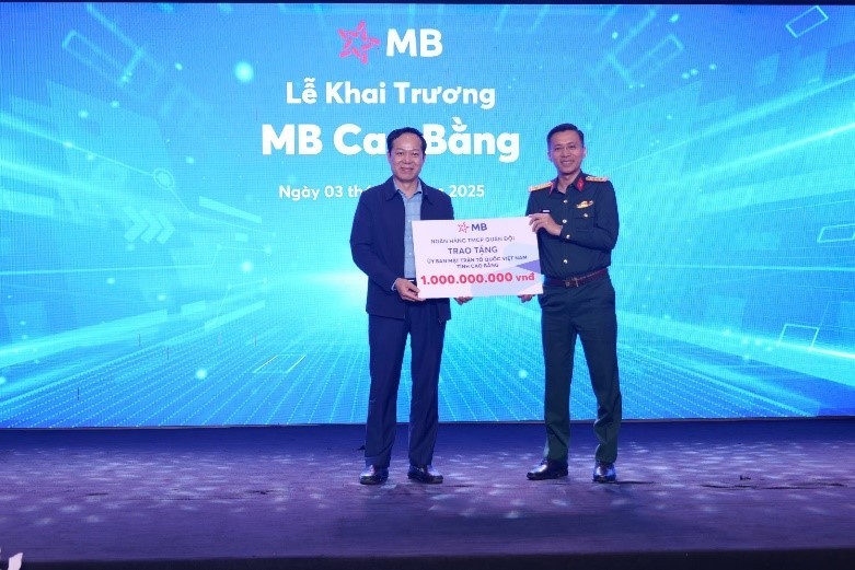 Khai trương MB Cao Bằng, mở ra cơ hội tài chính cho người dân và doanh nghiệp địa phương