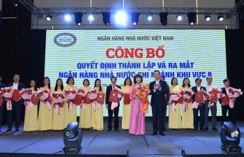 Thành lập và ra mắt Ngân hàng Nhà nước Khu vực 8