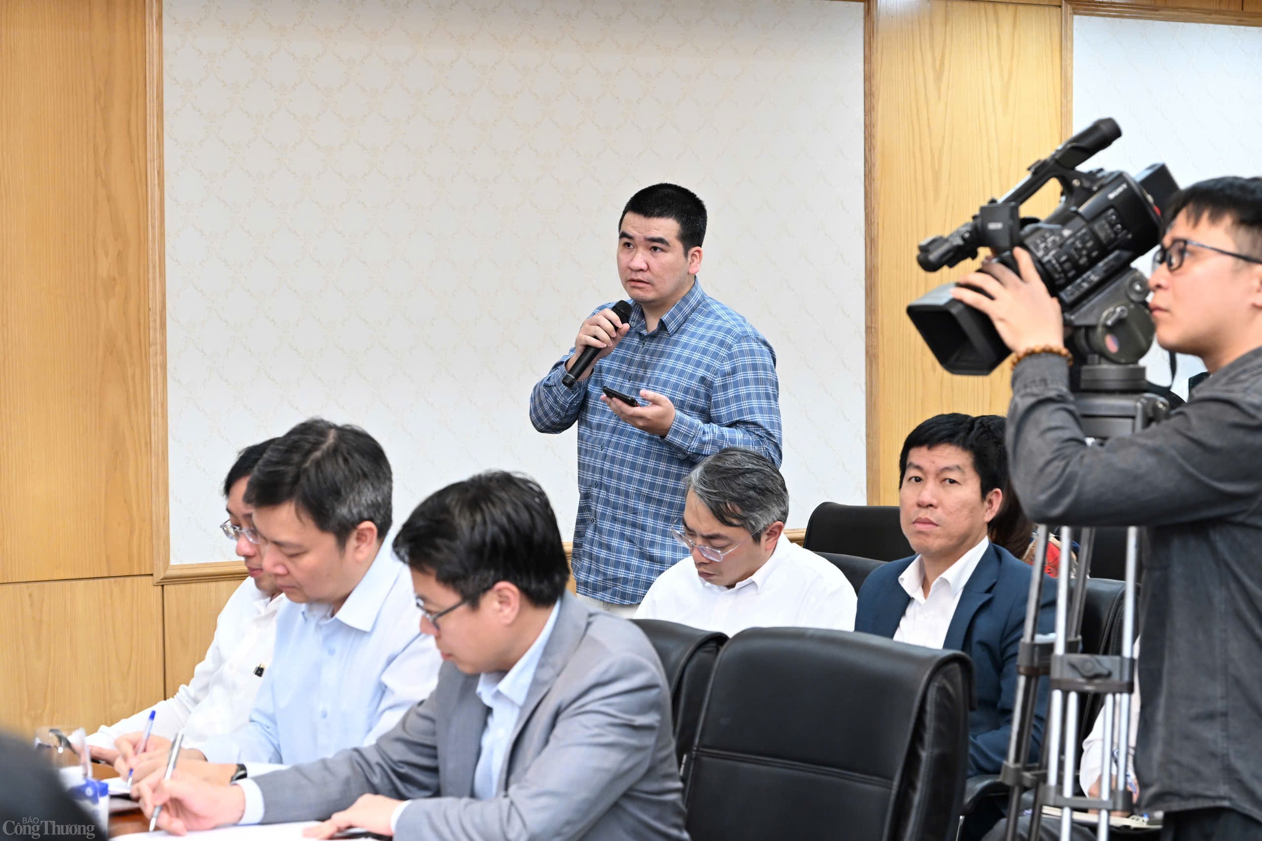 Chùm ảnh: Bộ Công Thương họp báo thường kỳ quý I/2025