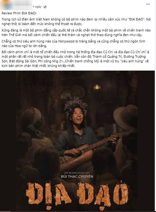 “Địa Đạo” gây sốt tại TP. Hồ Chí Minh, khơi dậy niềm