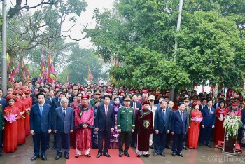 Lãnh đạo Đảng, Nhà nước dâng hương Giỗ Tổ Hùng Vương
