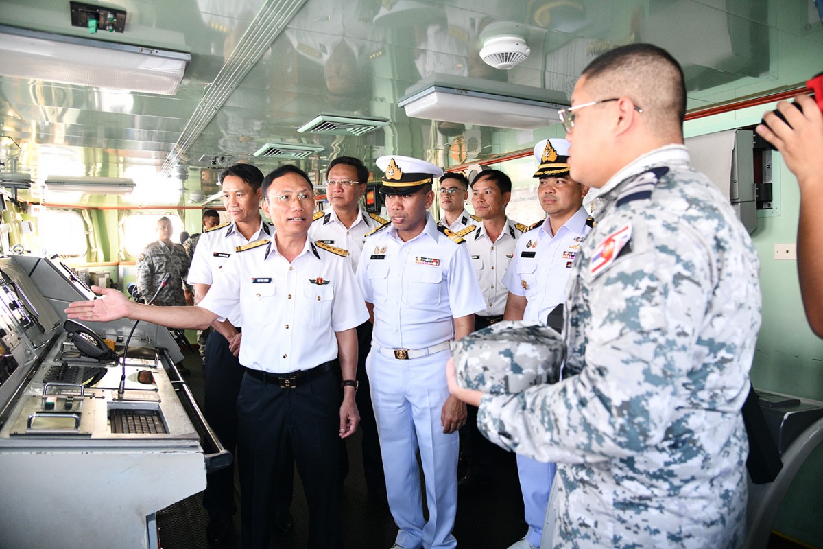 Tàu Hải quân Hoàng gia Thái Lan thăm Việt Nam Tàu Hải quân Hoàng gia Thái Lan thăm Việt Nam