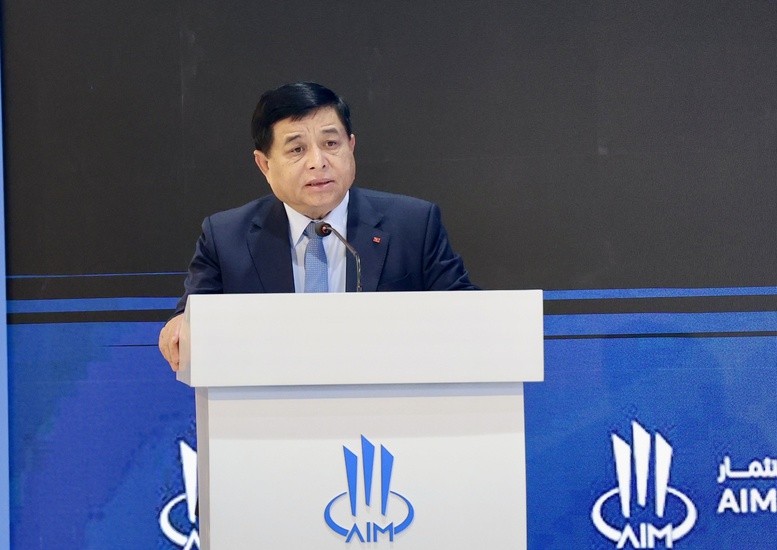 Phó Thủ tướng Chính phủ Nguyễn Chí Dũng phát biểu tại Phiên thảo luận chuyên đề về thu hút đầu tư nước ngoài. - Ảnh: VGP/Thu Sa