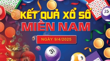 XSMN 9/4, kết quả xổ số miền Nam hôm nay 9/4/2025, KQXSMN 9/4