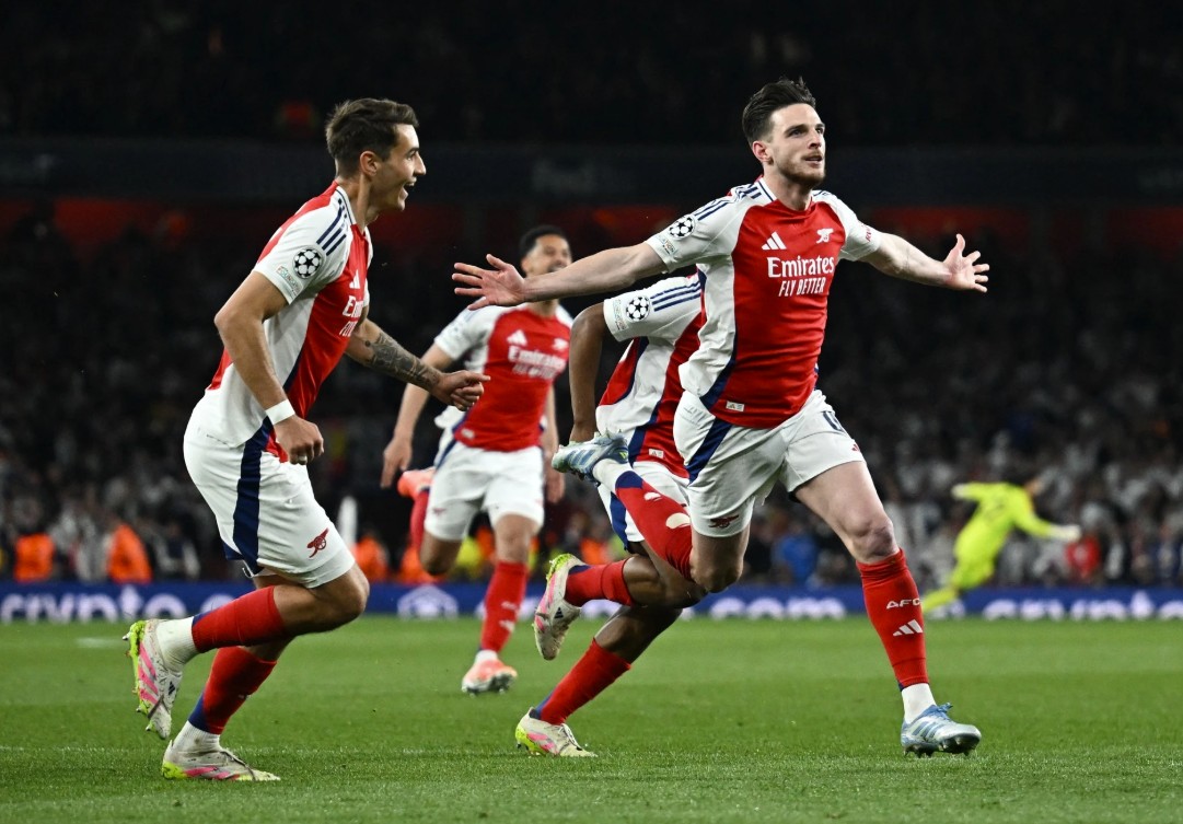 Kết quả bóng đá ngày 9/4: Arsenal tạo địa chấn trước Real