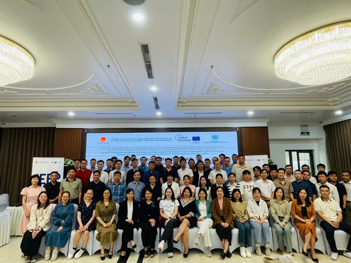 65 học viên được đào tạo về quản lý năng lượng