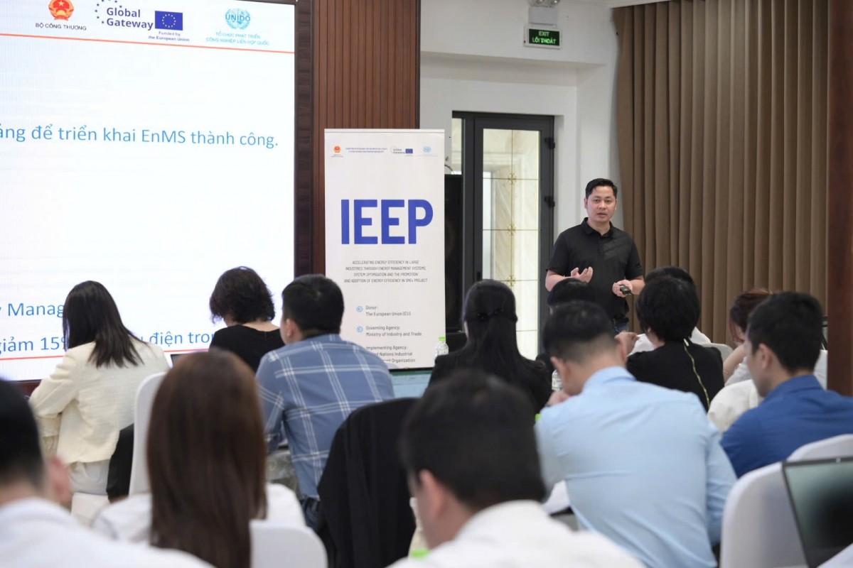 65 học viên được đào tạo về quản lý năng lượng