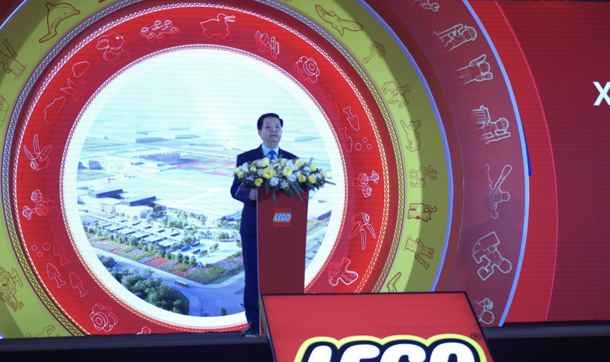 Khánh thành nhà máy sản xuất đồ chơi lego tỷ USD tại Bình Dương