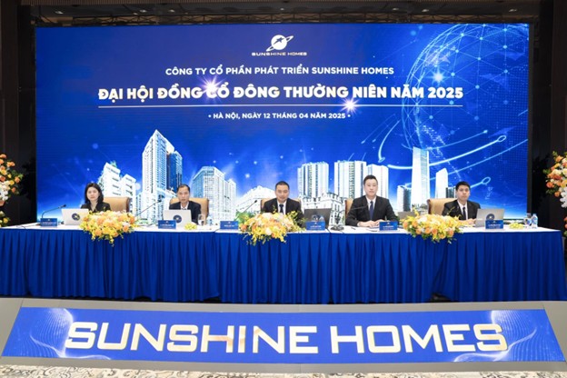 ĐHCĐ Sunshine Homes 2025 được tổ chức thành công, thông qua kế hoạch hợp nhất vào Sunshine Group