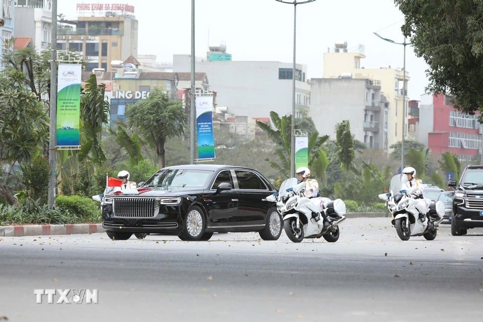 Tổng Bí thư, Chủ tịch nước Trung Quốc Tập Cận Bình đến Hà Nội