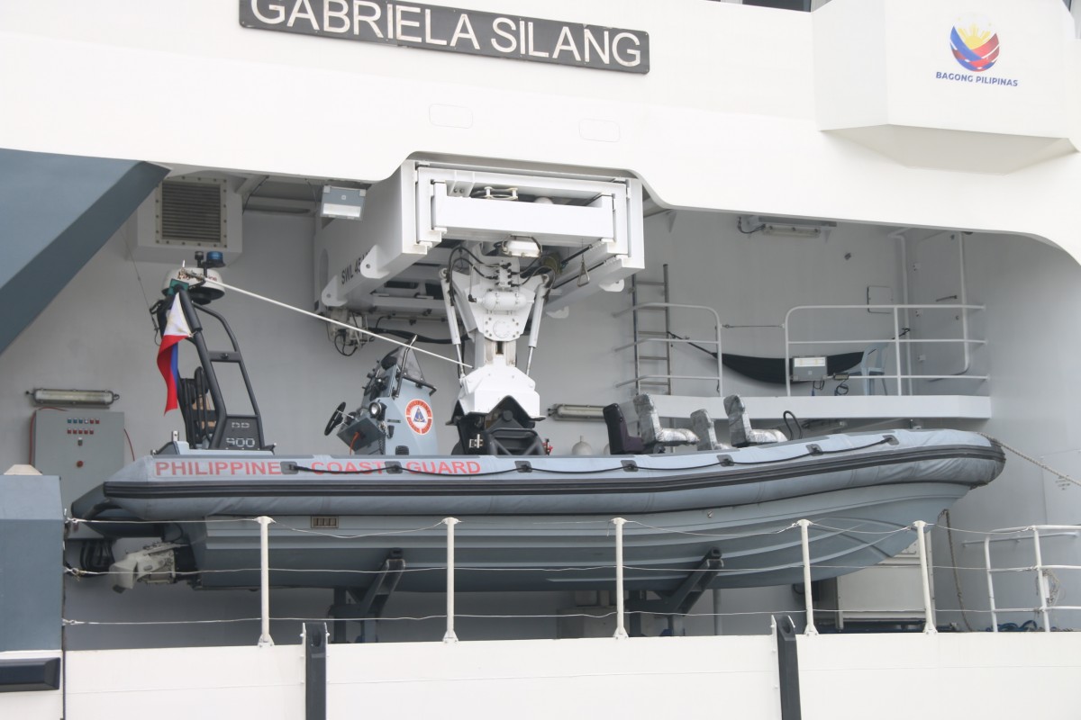 Tàu cao tốc đa năng trang bị trên tàu tuần tra Gabriela Silang, hỗ trợ thực hiện các nhiệm vụ tìm kiếm, cứu nạn và tuần tra biển Tàu cao tốc đa năng trang bị trên tàu tuần tra Gabriela Silang, hỗ trợ thực hiện các nhiệm vụ tìm kiếm, cứu nạn và tuần tra biển