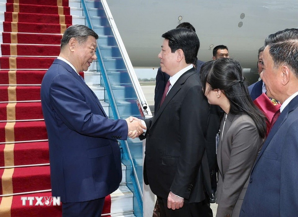 Tổng Bí thư, Chủ tịch nước Trung Quốc Tập Cận Bình đến Hà Nội