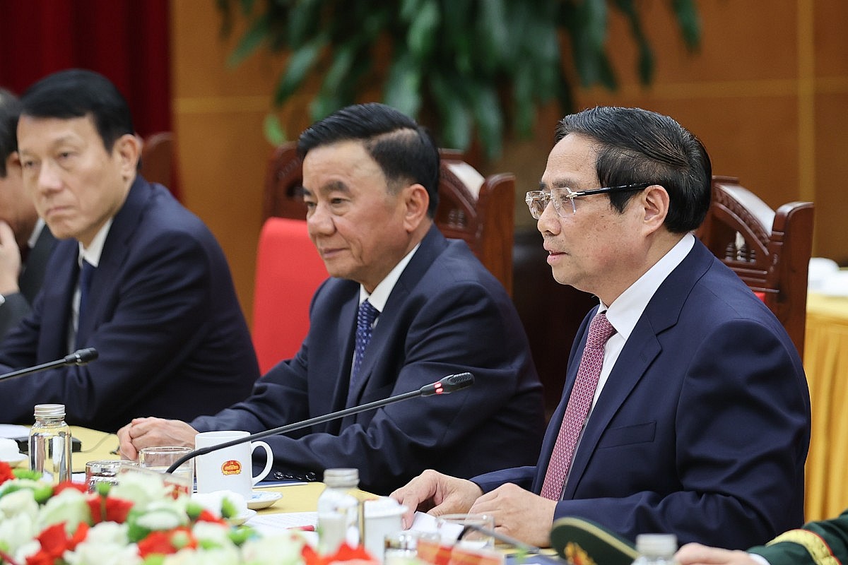 Thủ tướng hội kiến Tổng Bí thư, Chủ tịch nước Trung Quốc