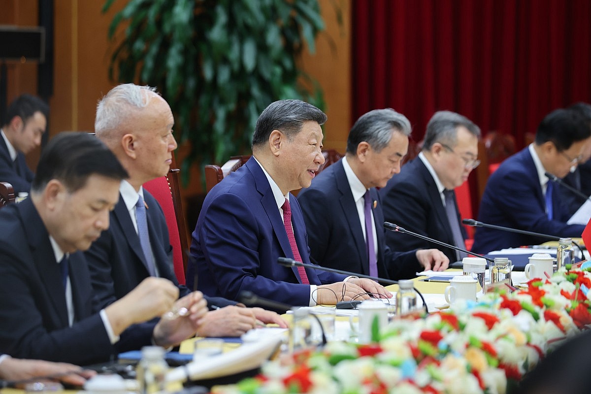 Thủ tướng hội kiến Tổng Bí thư, Chủ tịch nước Trung Quốc