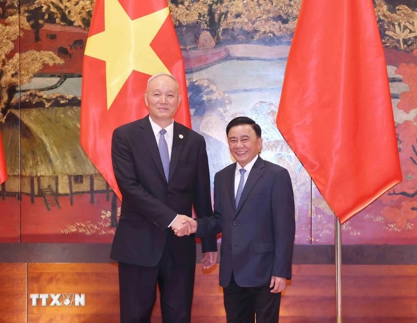 Cuộc gặp đại diện hai Bộ Chính trị Việt Nam-Trung Quốc lần thứ 7. Ảnh: TTXVN