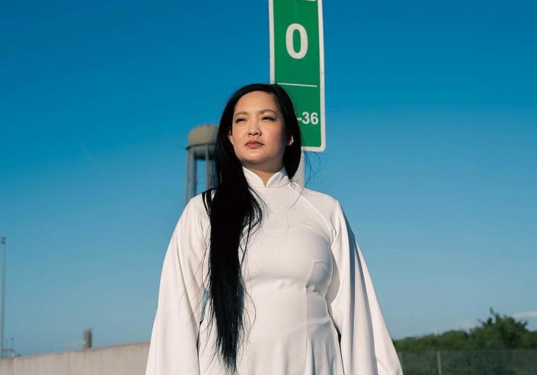 Amanda Nguyễn - Người phụ nữ Mỹ gốc Việt đầu tiên bay vào không gian. (Ảnh: Blue Origin)