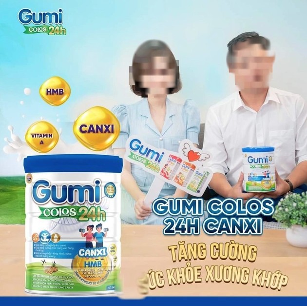 Hình ảnh người nổi tiếng quảng cáo sản phẩm sữa của công ty sản xuất sữa giả vừa bị phanh phui. Ảnh chụp màn hình Hình ảnh người nổi tiếng quảng cáo sản phẩm sữa của công ty sản xuất sữa giả vừa bị phanh phui. Ảnh chụp màn hình