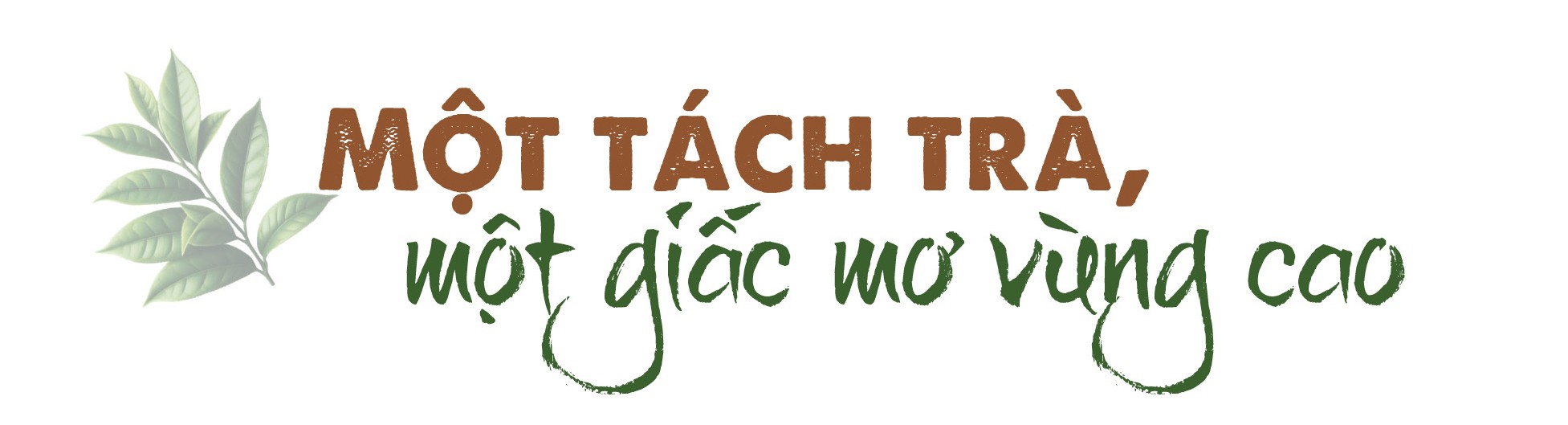 Longform | Khi sản phẩm vùng cao ‘kể chuyện’